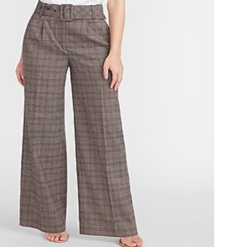 Express plaid pants